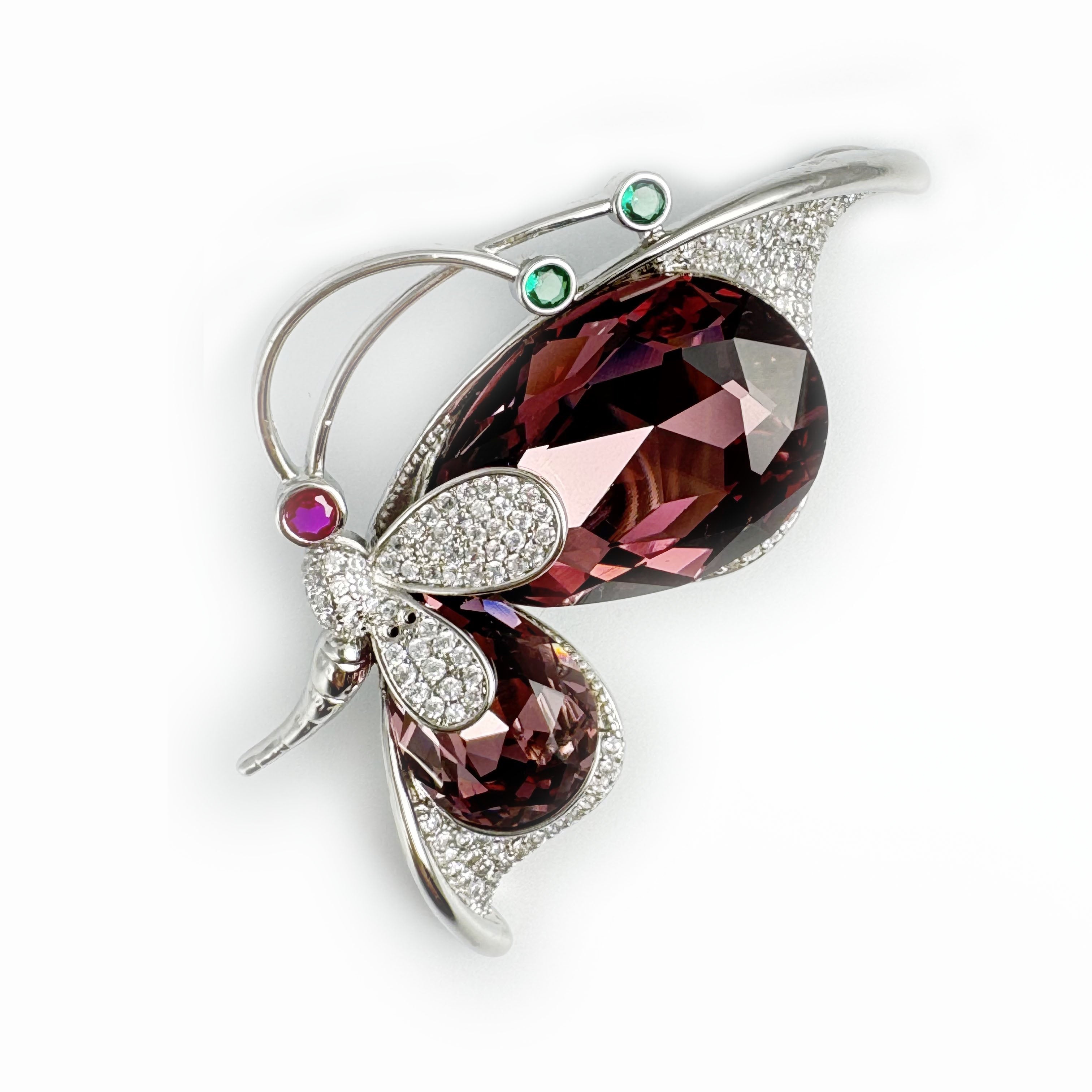 Crystal Brooch/Pendant