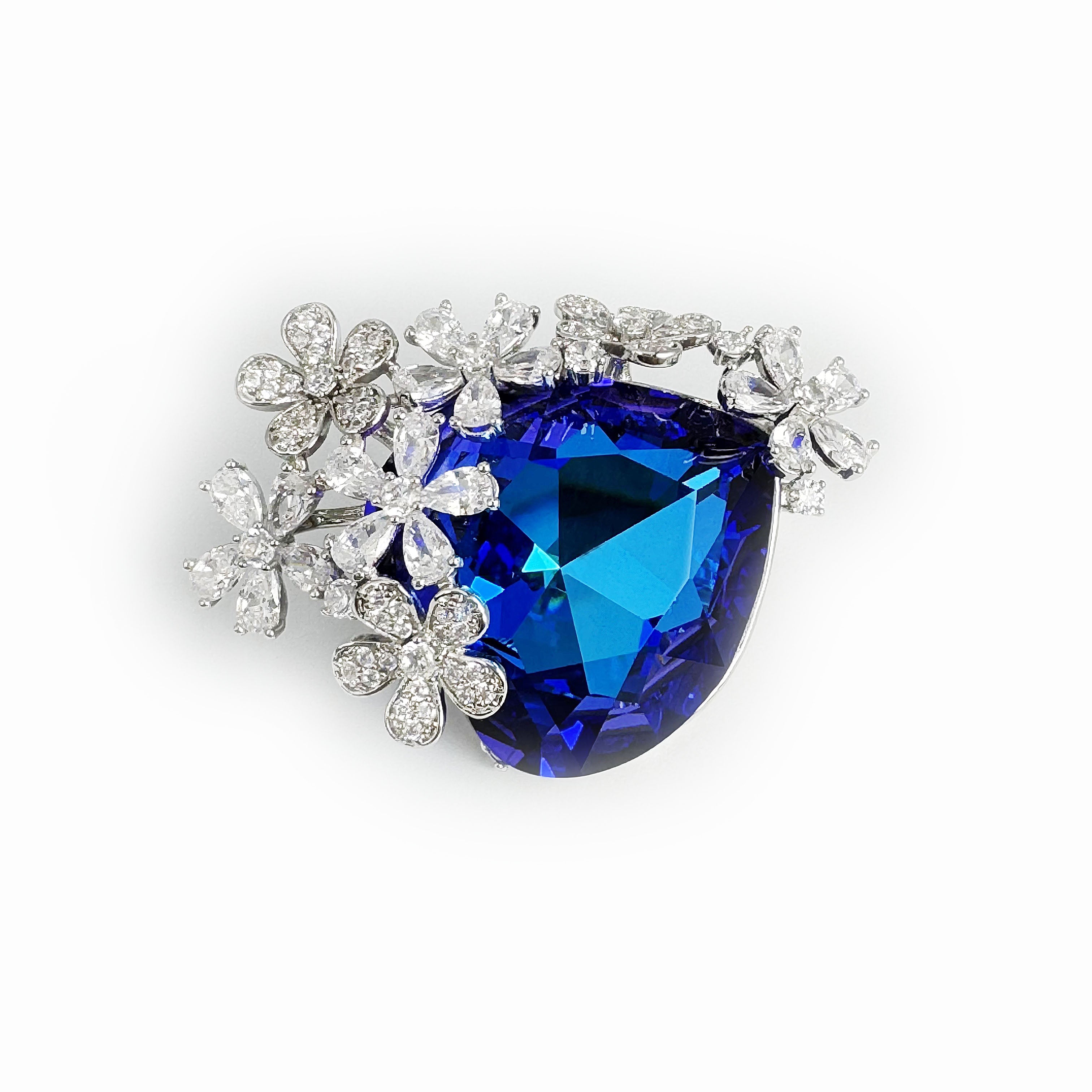 Crystal Brooch/Pendant