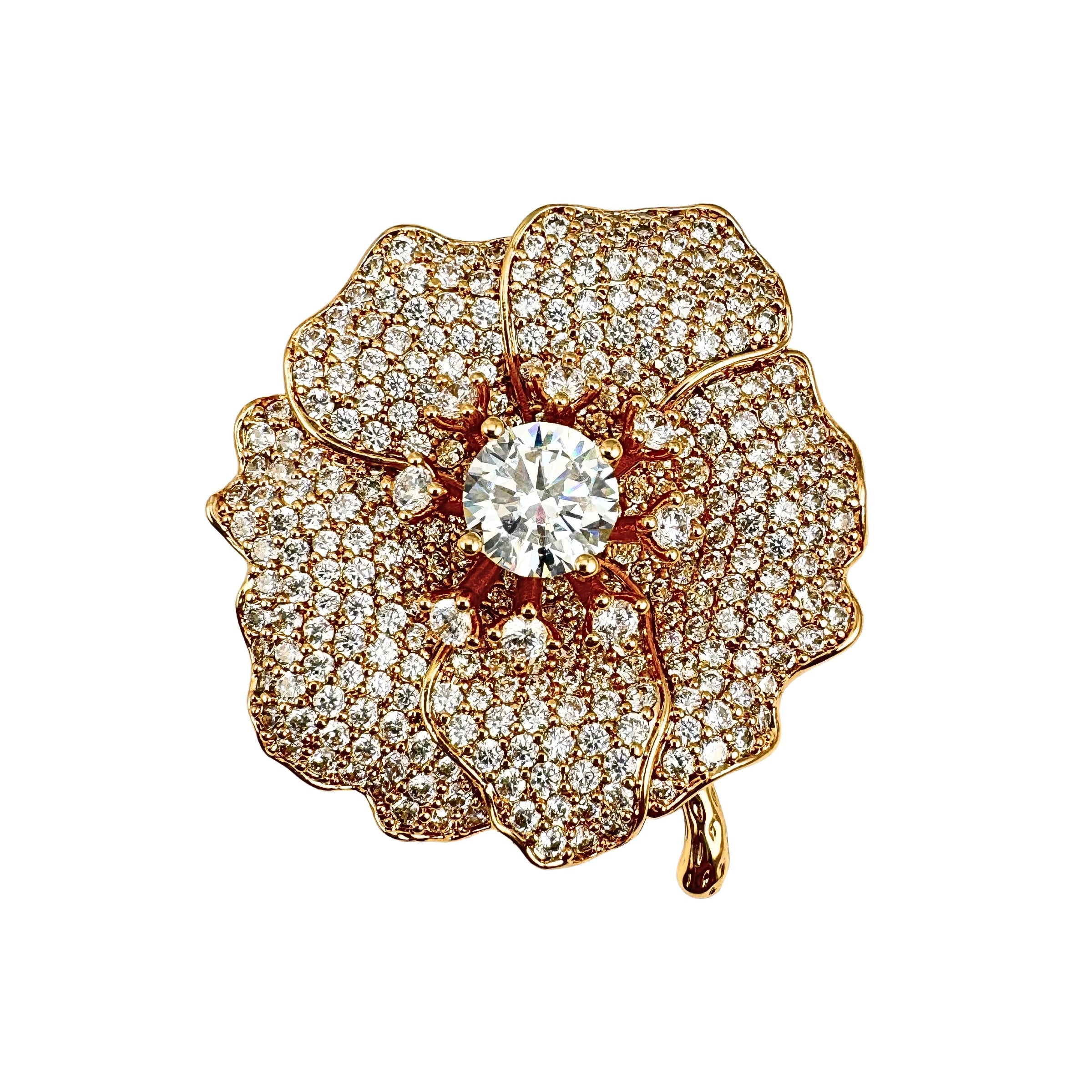 Austrian Crystal Brooch