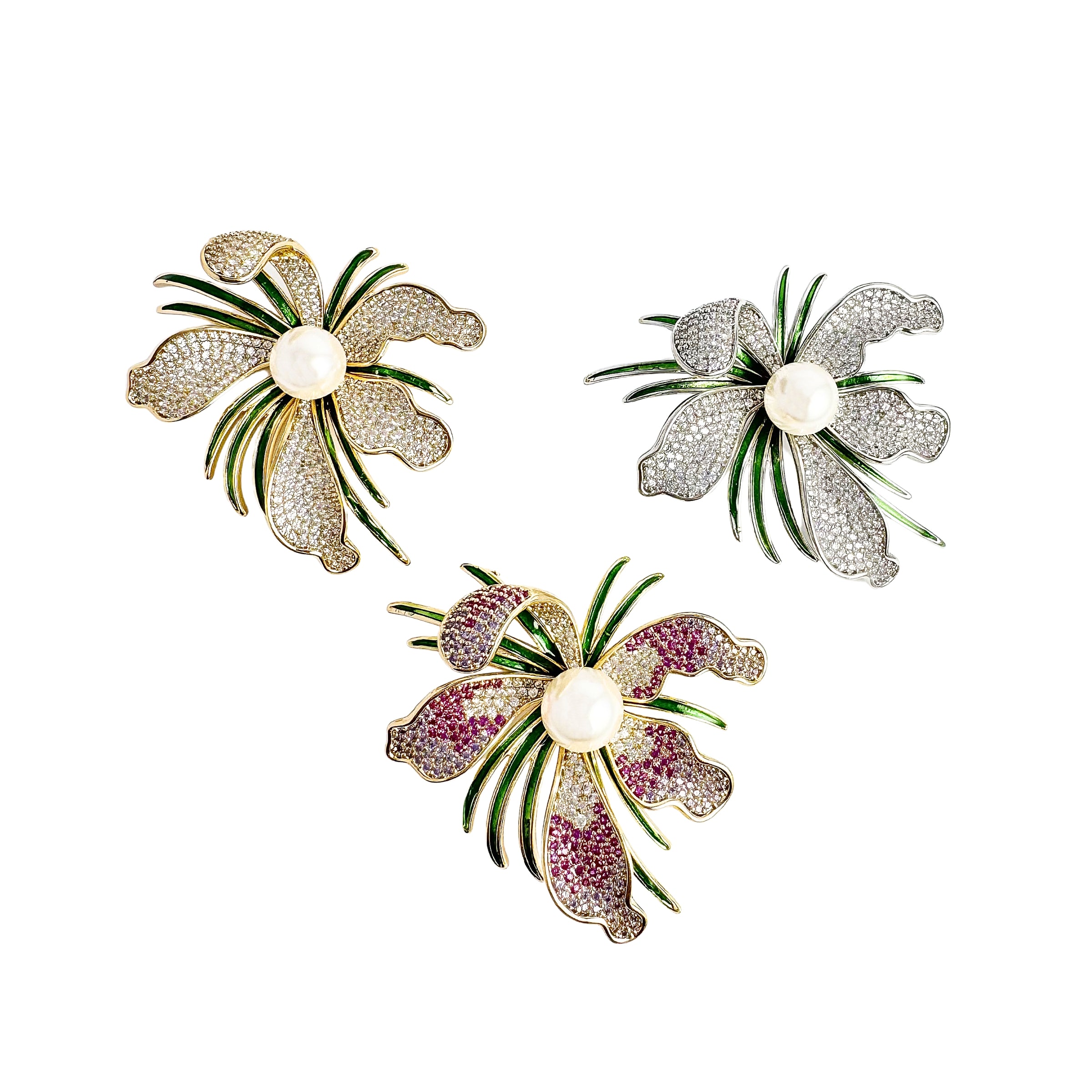 Austrian Crystal Brooch