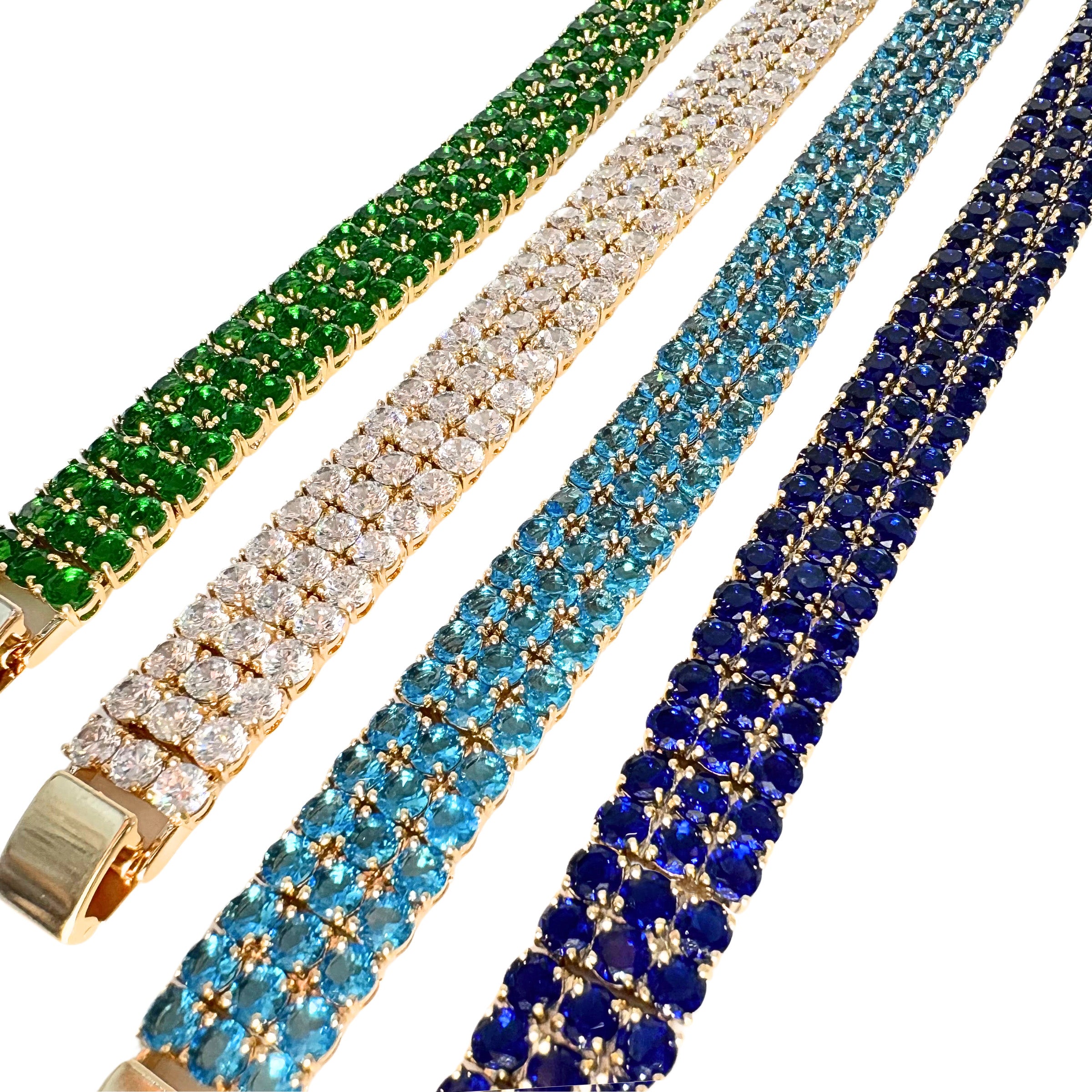 Colorful Cubic Zirconia Bracelet