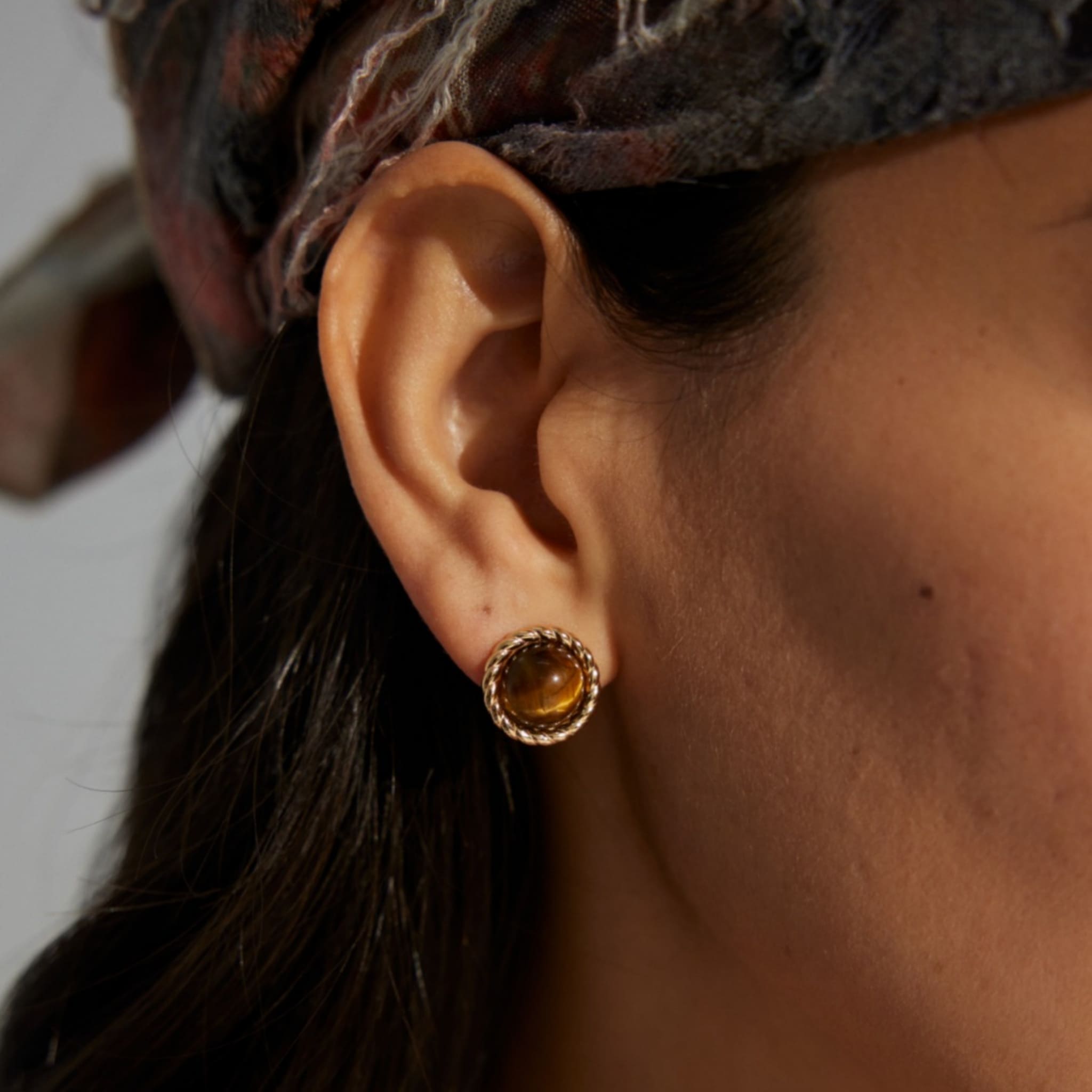 Tigers Eye Earrings Leo Zodiac Jewelry for Confident Looks-4