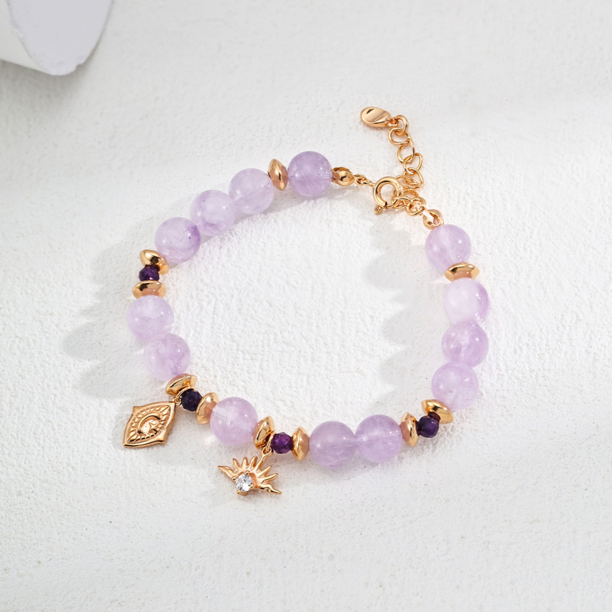 Tranquil Amethyst Necklace for Women Elegant Crystal Gift of Inner Peace-1