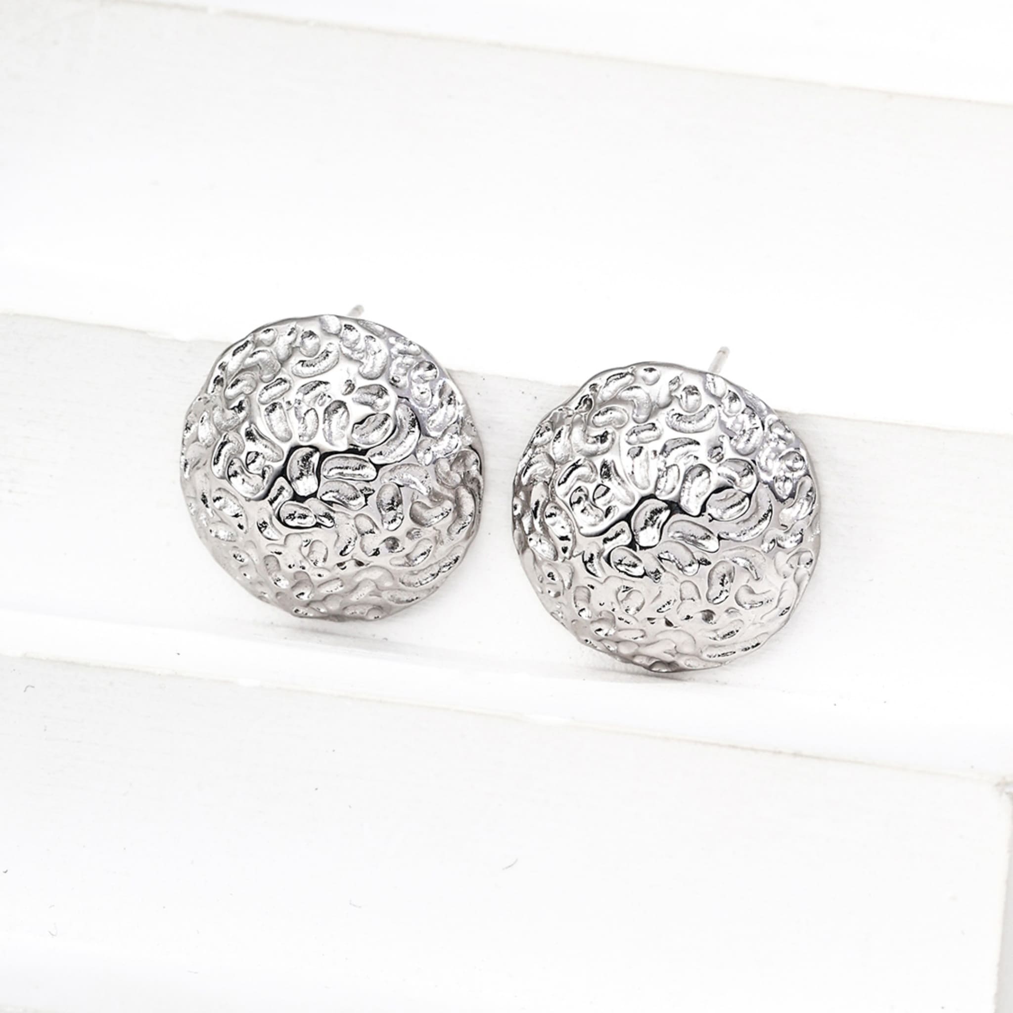 Vintage Gold Plated Sterling Silver Stud Earrings for Independent Women-5