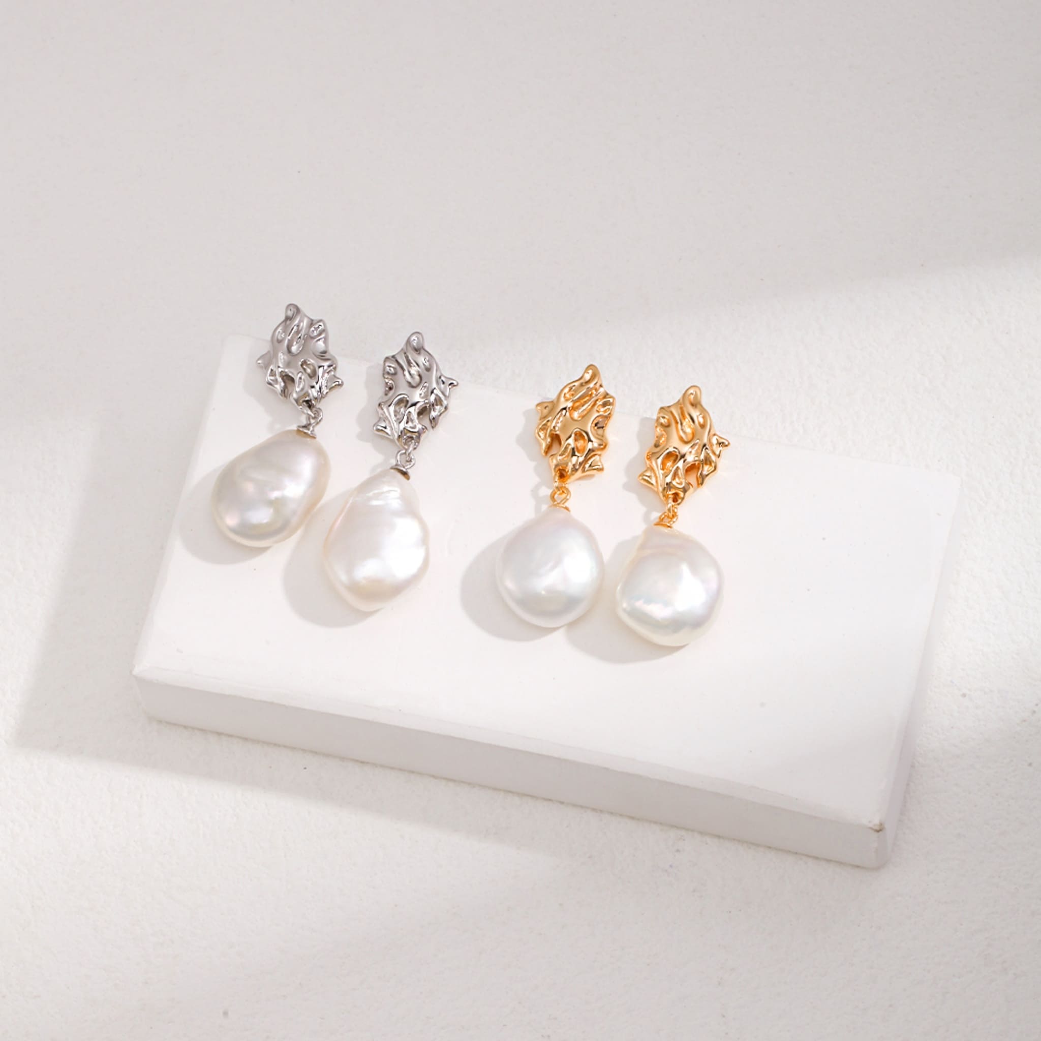 Baroque Pearl Earrings