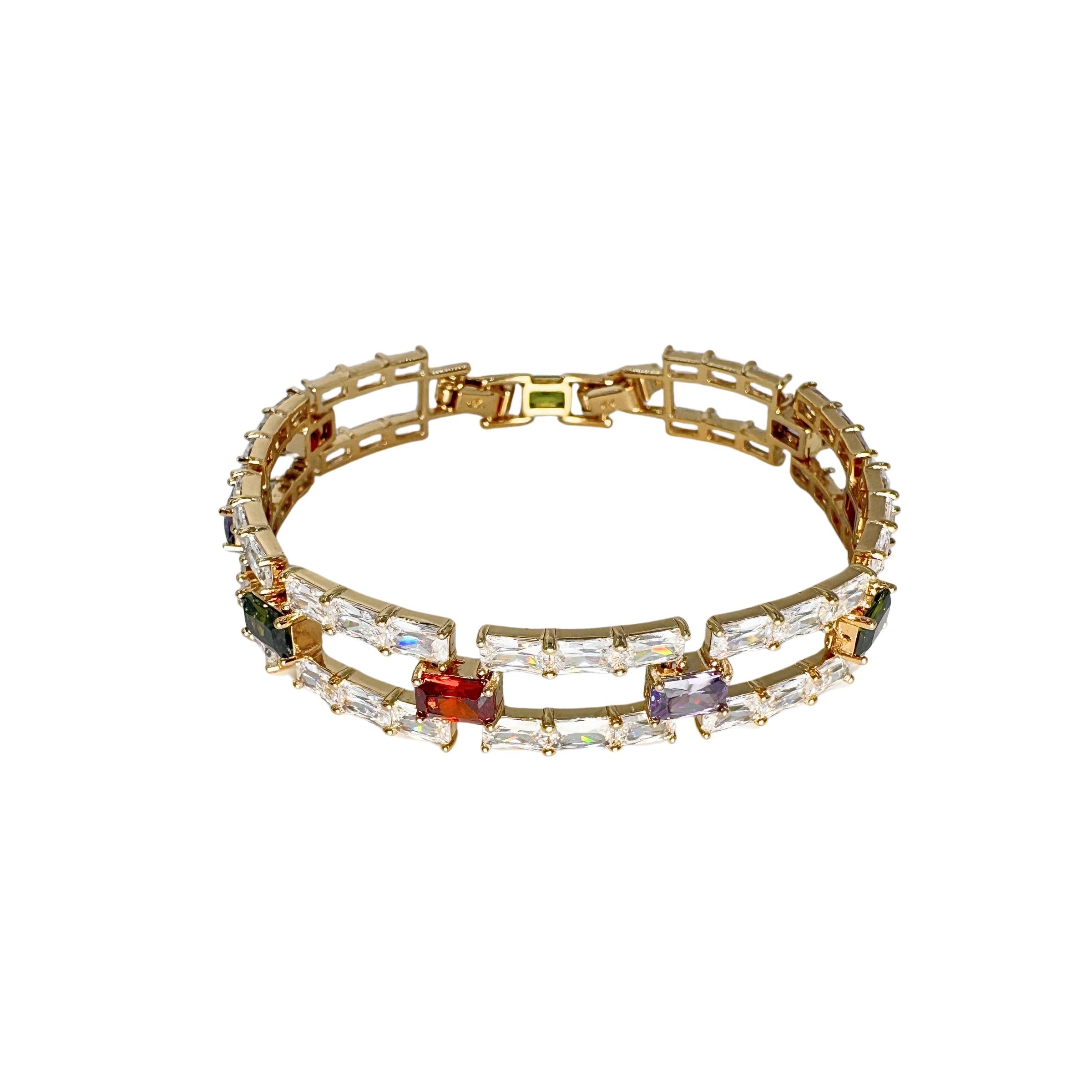 Zirconia Bracelet for Everyday Sparkle Perfect for Office and Dinner-1