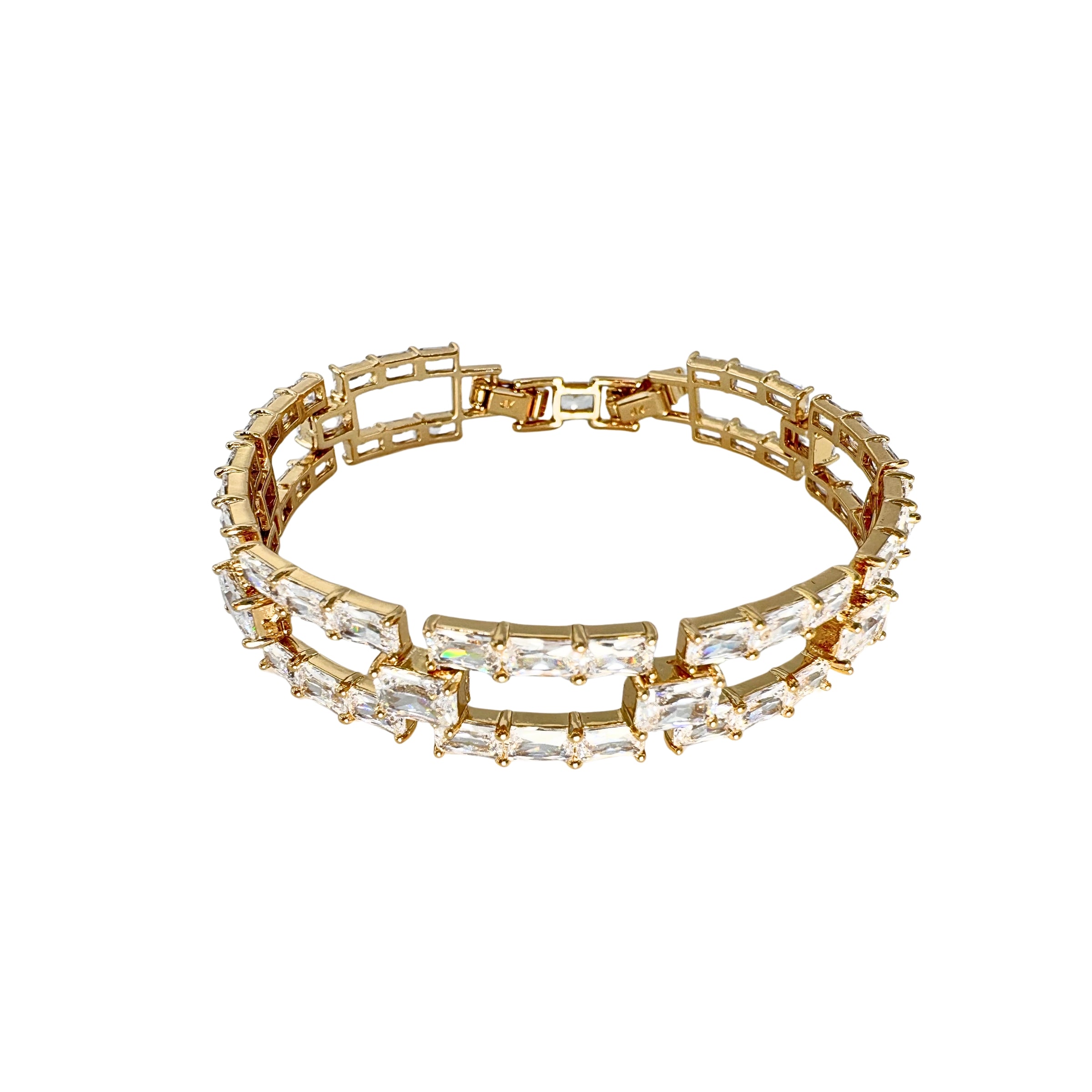 Zirconia Bracelet for Everyday Sparkle Perfect for Office and Dinner-2