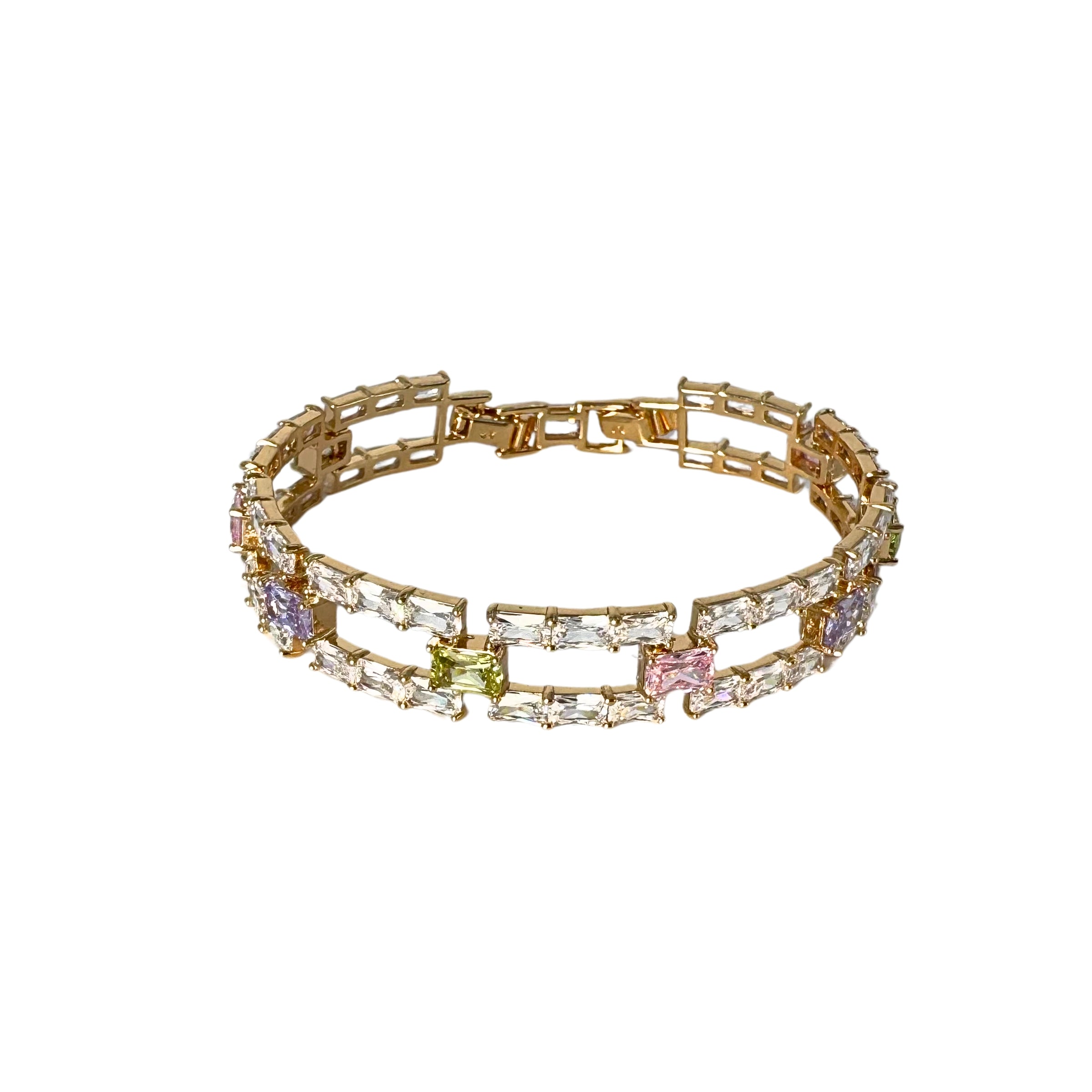 Zirconia Bracelet for Everyday Sparkle Perfect for Office and Dinner-3