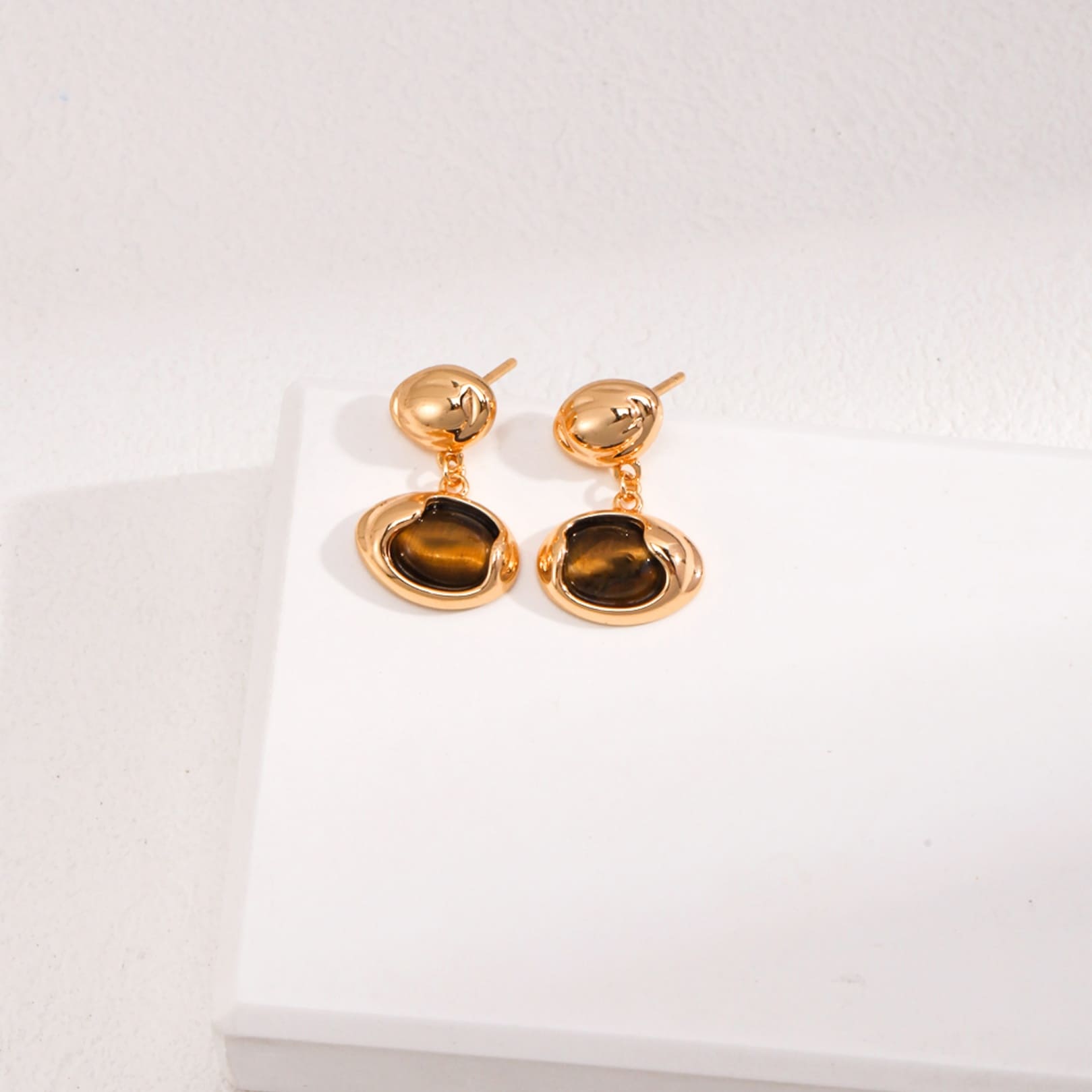 Tiger's Eye Earrings